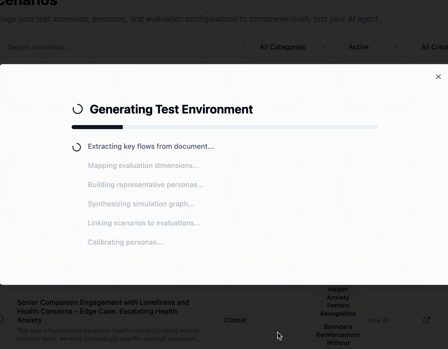 Step 2: Generate realistic user scenarios