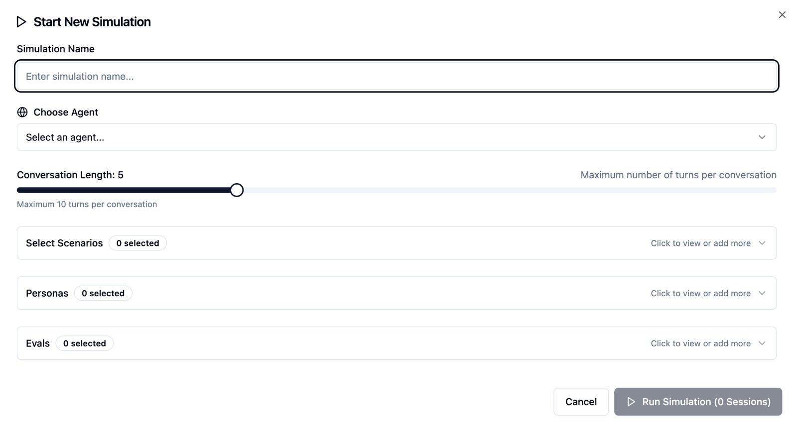 Step 3: Simulate real conversations